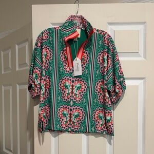 Colorful Geometric Women's Blouse
